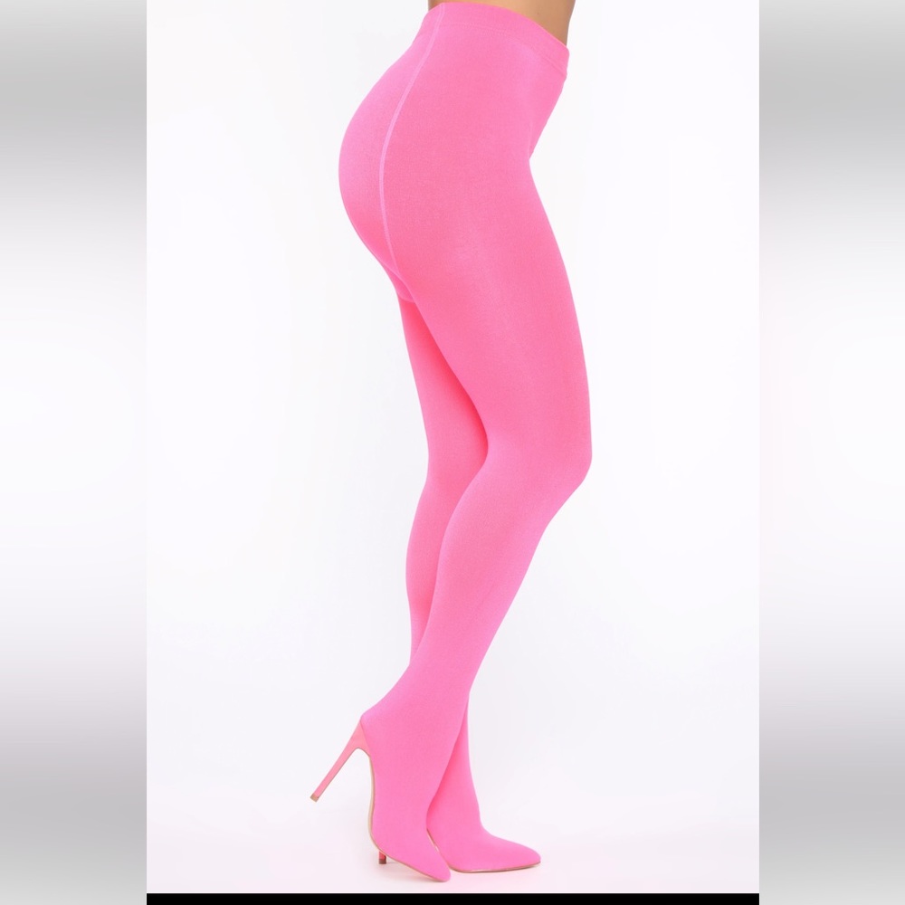 Fashion Nova Pink Heeled pants